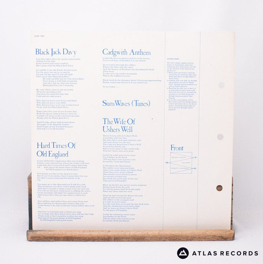 Steeleye Span - All Around My Hat - Insert LP Vinyl Record - EX/VG+