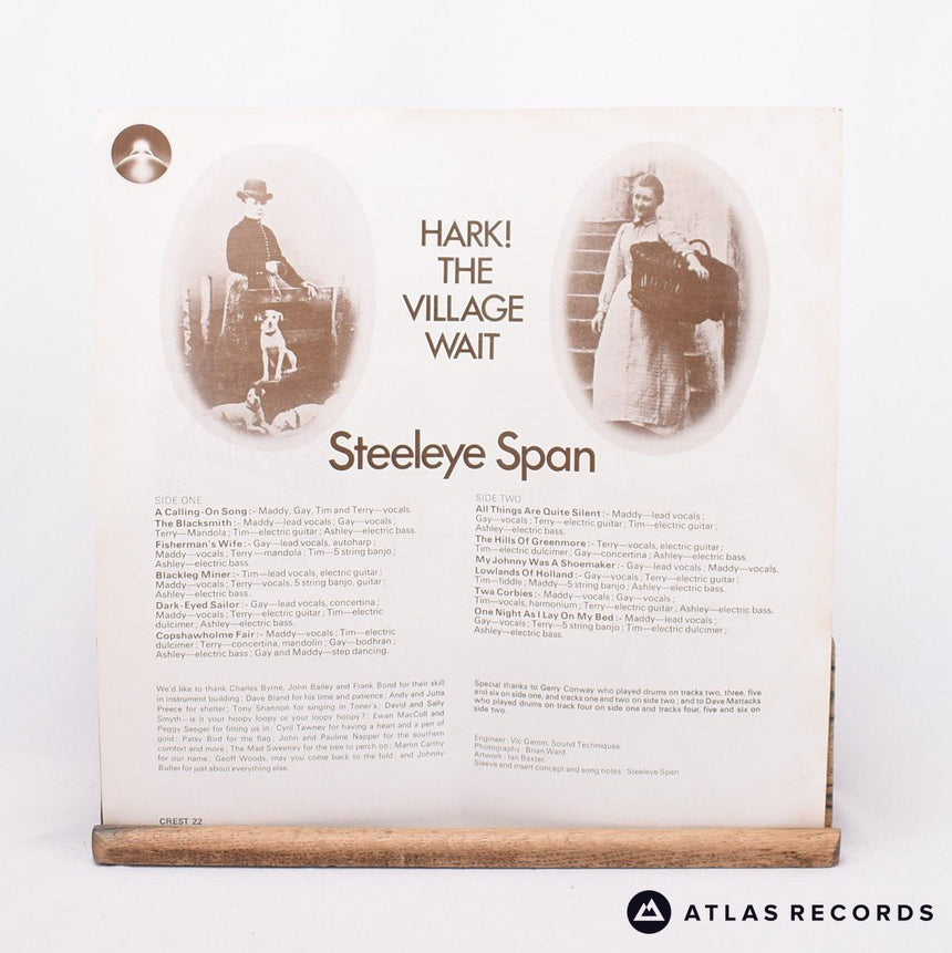 Steeleye Span - Hark! The Village Wait - Insert Reissue LP Vinyl Record - VG+/EX