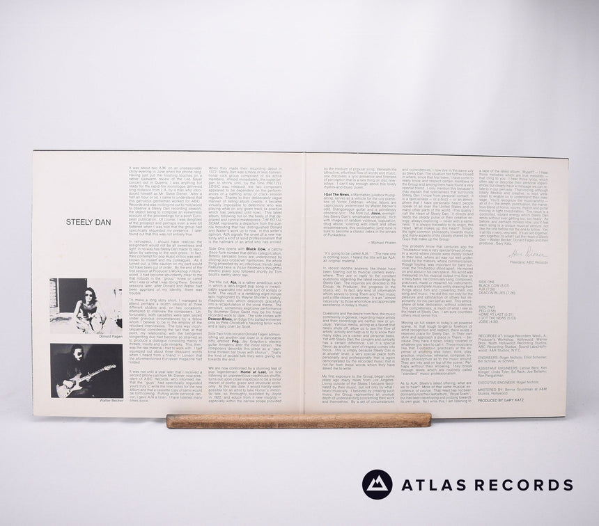 Steely Dan - Aja - Gatefold A-2 B-2 LP Vinyl Record - EX/EX