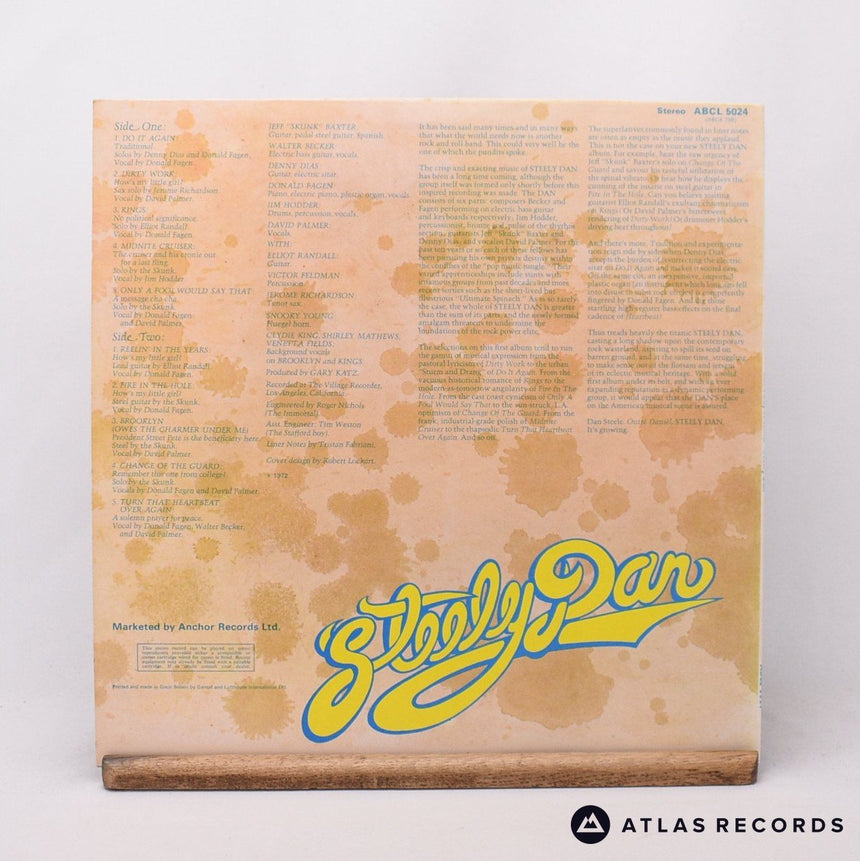 Steely Dan - Can't Buy A Thrill - Reissue A1 B2 LP Vinyl Record - EX/EX