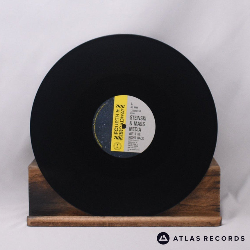 Steinski & Mass Media - We'll Be Right Back - 12" Vinyl Record - EX/EX