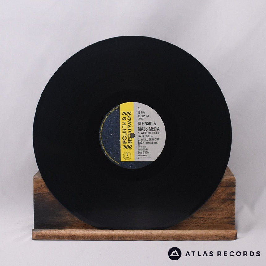 Steinski & Mass Media - We'll Be Right Back - 12" Vinyl Record - EX/EX