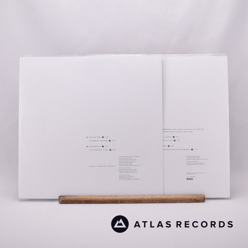 Stephan Mathieu - Wandermüde - 180G Clear Double LP Vinyl Record - EX/NM