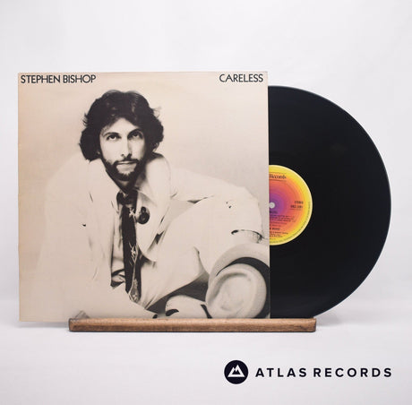 Stephen Bishop Careless LP Vinyl Record - Front Cover & Record