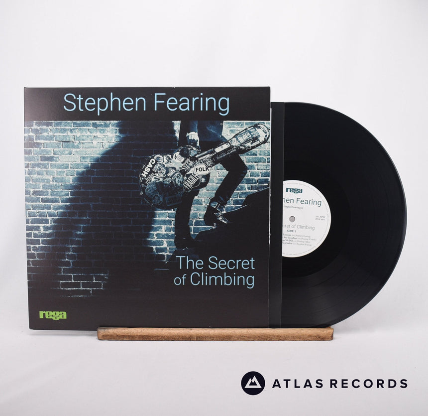 Stephen Fearing The Secret Of Climbing LP Vinyl Record - Front Cover & Record