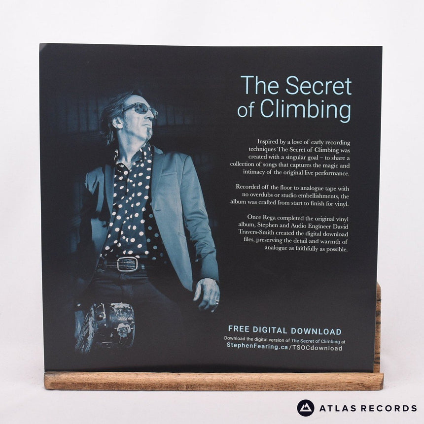 Stephen Fearing - The Secret Of Climbing - -A -B LP Vinyl Record - NM/NM