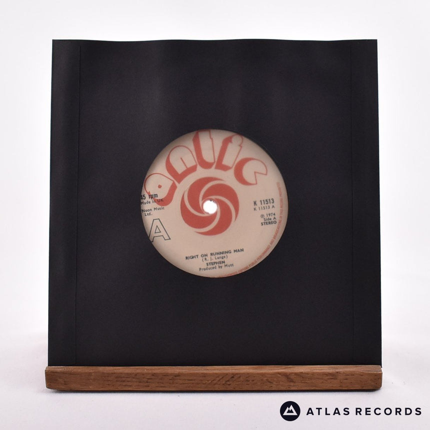 Stephen Right On Running Man 7" Vinyl Record - In Sleeve