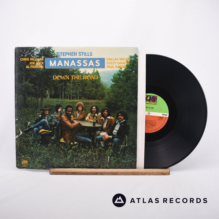 Stephen Stills Down The Road LP Vinyl Record - Front Cover & Record
