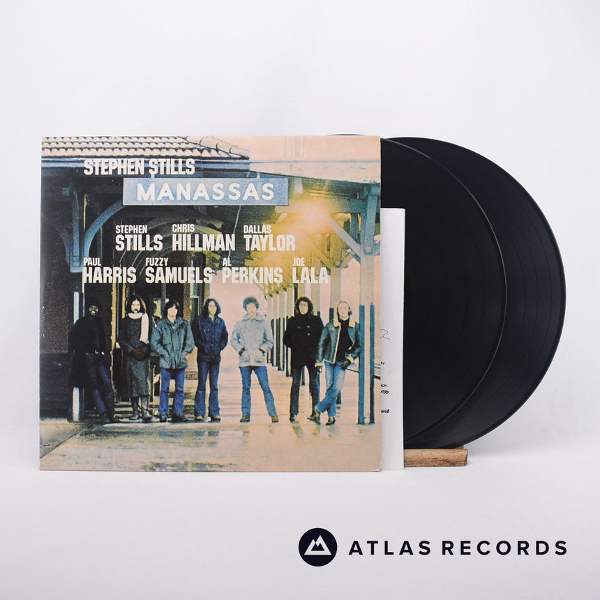 Stephen Stills Manassas 2 x LP Vinyl Record - Front Cover & Record