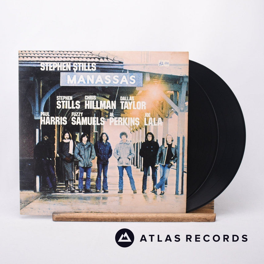 Stephen Stills Manassas 2 x LP Vinyl Record - Front Cover & Record