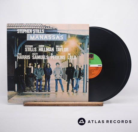 Stephen Stills Manassas Double LP Vinyl Record - Front Cover & Record