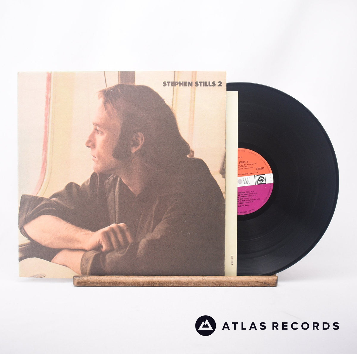 Stephen Stills Stephen Stills 2 LP Vinyl Record EX/EX & Atlas Records