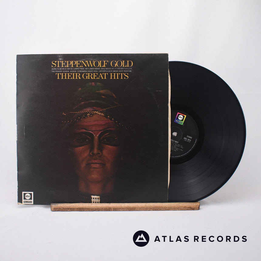 Steppenwolf Gold (Their Great Hits) LP Vinyl Record - Front Cover & Record