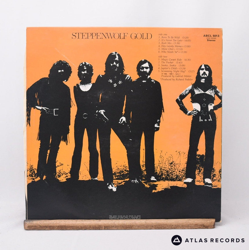 Steppenwolf - Gold (Their Great Hits) - Reissue Repress LP Vinyl Record - VG+/EX