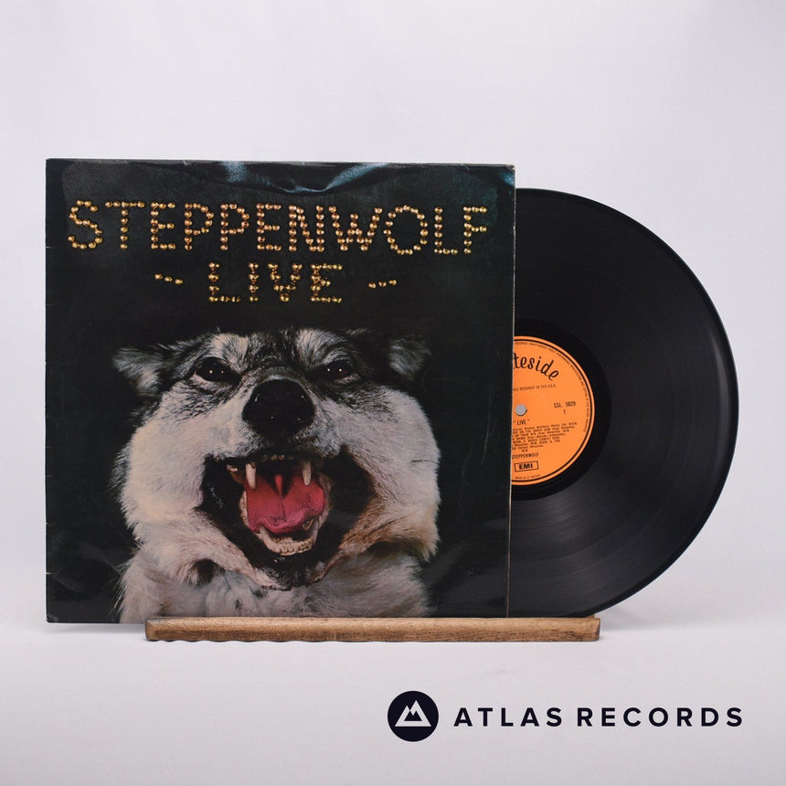 Steppenwolf Live LP Vinyl Record - Front Cover & Record