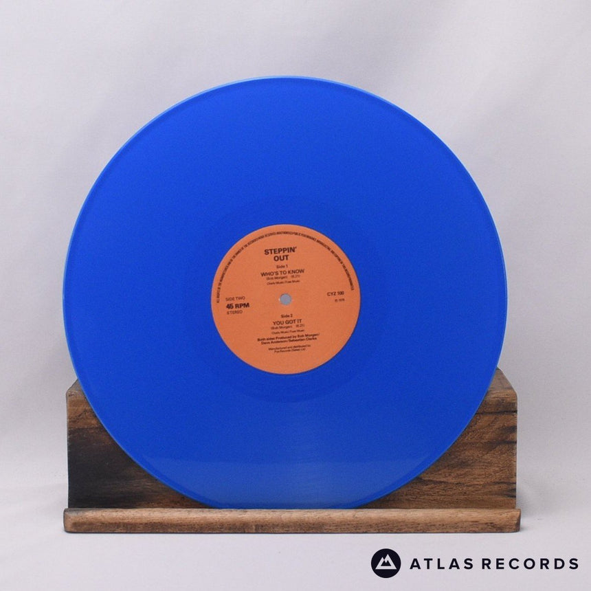 Steppin' Out - Who's To Know - Blue 12" Vinyl Record - EX/EX