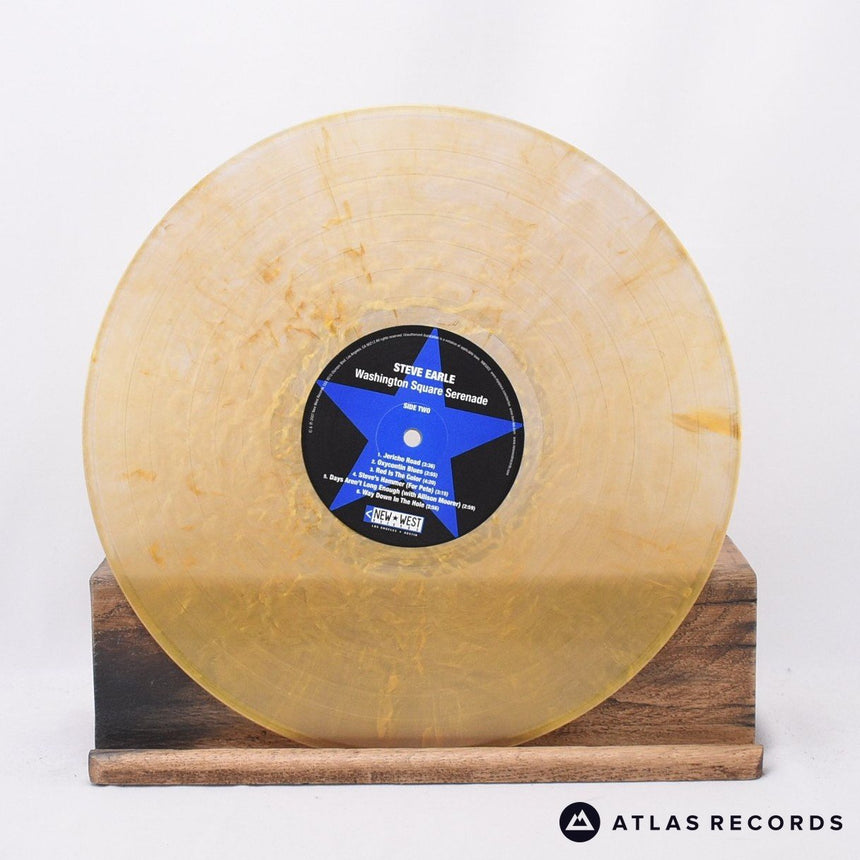 Steve Earle - Washington Square Serenade - Gold Metallic LP Vinyl Record - EX/NM