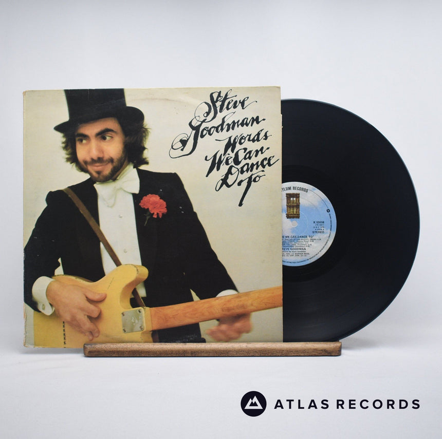 Steve Goodman Words We Can Dance To LP Vinyl Record - Front Cover & Record