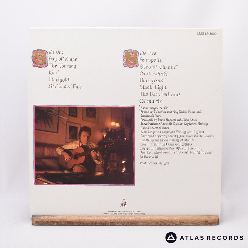 Steve Hackett - Bay Of Kings - A2 B2 LP Vinyl Record - EX/EX