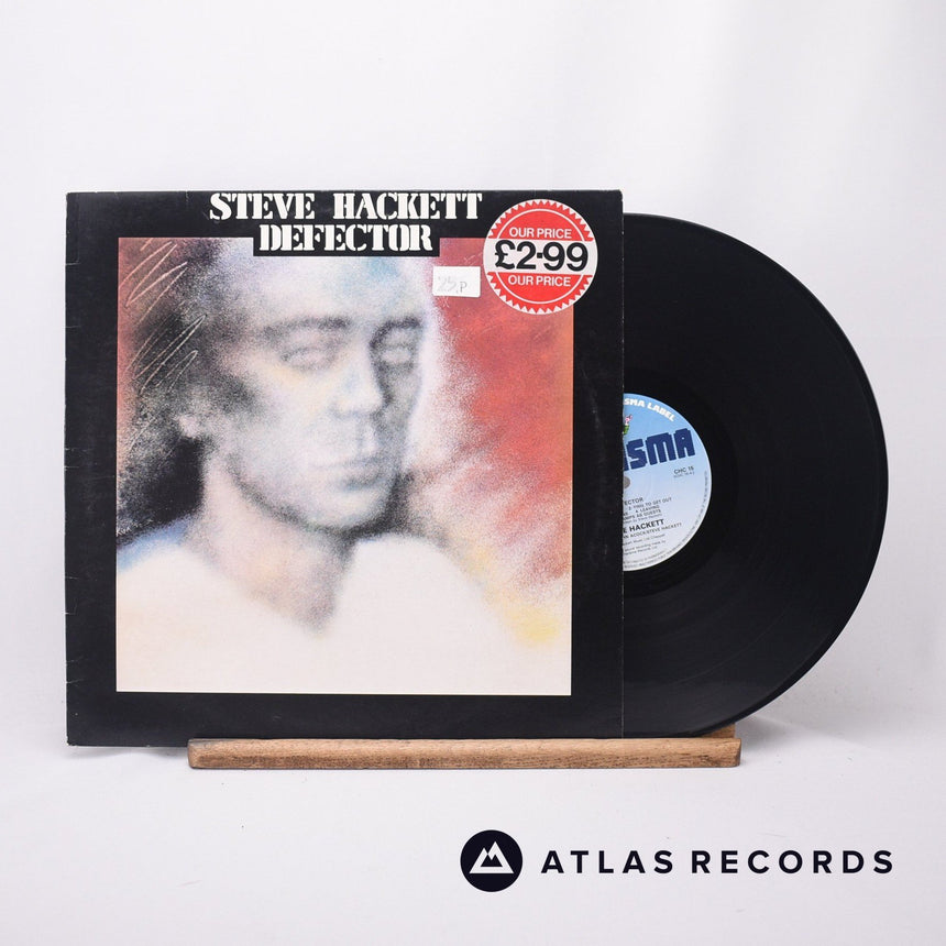 Steve Hackett Defector LP Vinyl Record - Front Cover & Record