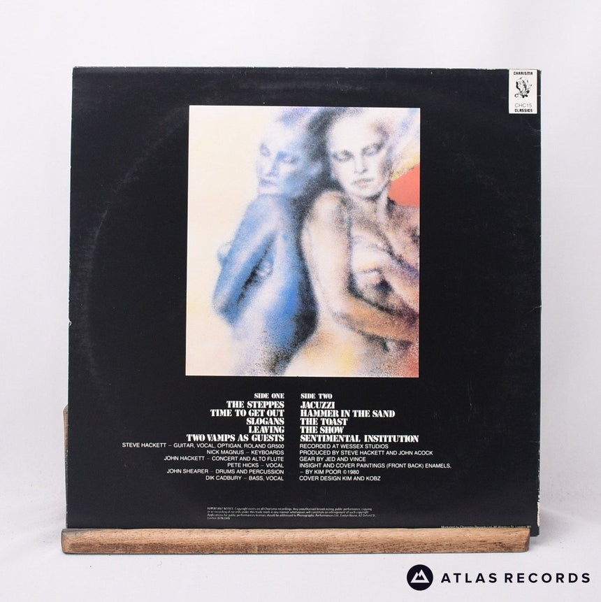 Steve Hackett - Defector - Reissue LP Vinyl Record - VG+/EX