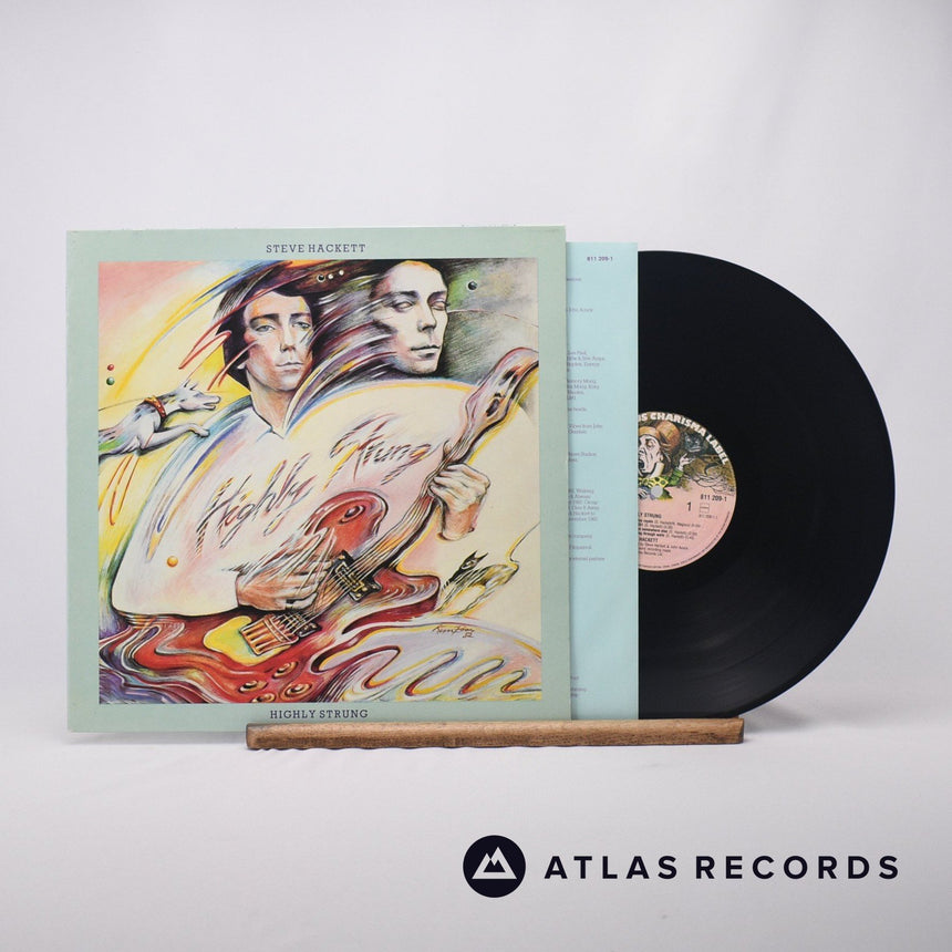 Steve Hackett Highly Strung LP Vinyl Record - Front Cover & Record