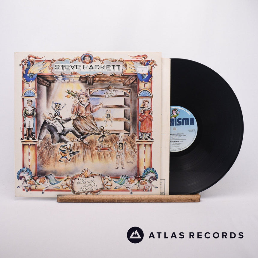 Steve Hackett Please Don't Touch! LP Vinyl Record - Front Cover & Record