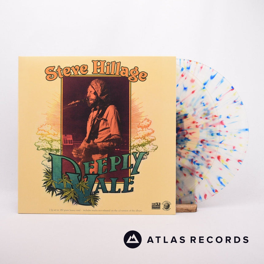 Steve Hillage Deeply Vale 2 x LP Vinyl Record - Front Cover & Record