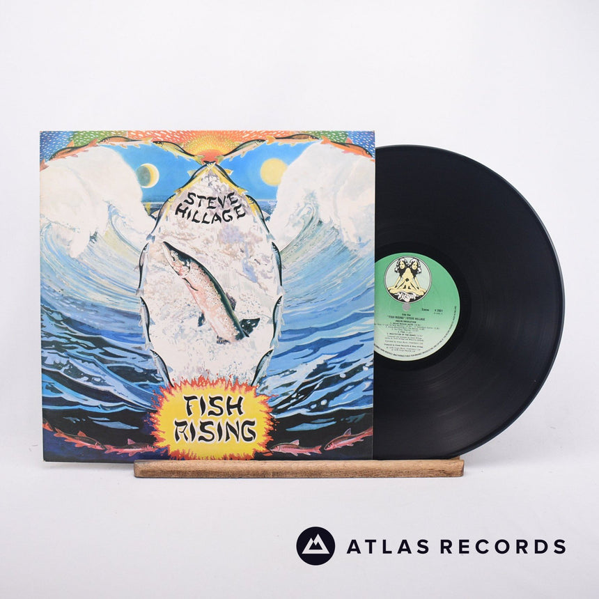 Steve Hillage Fish Rising LP Vinyl Record - Front Cover & Record