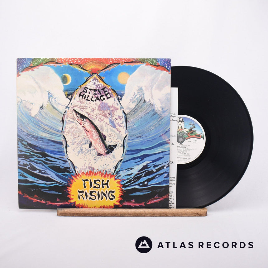 Steve Hillage Fish Rising LP Vinyl Record - Front Cover & Record