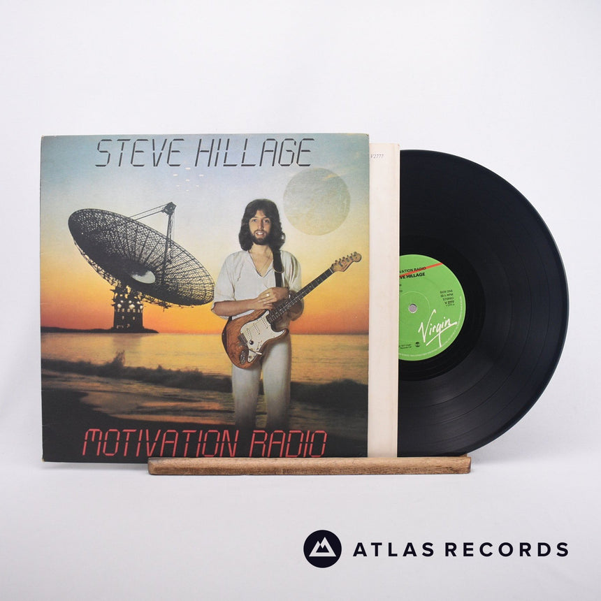 Steve Hillage Motivation Radio LP Vinyl Record - Front Cover & Record