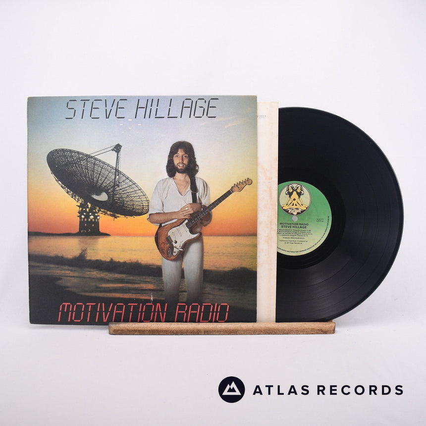 Steve Hillage Motivation Radio LP Vinyl Record - Front Cover & Record
