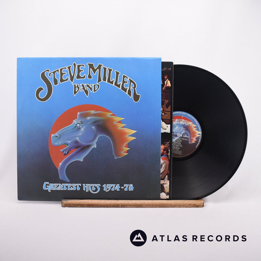 Steve Miller Band Greatest Hits 1974-78 LP Vinyl Record - Front Cover & Record