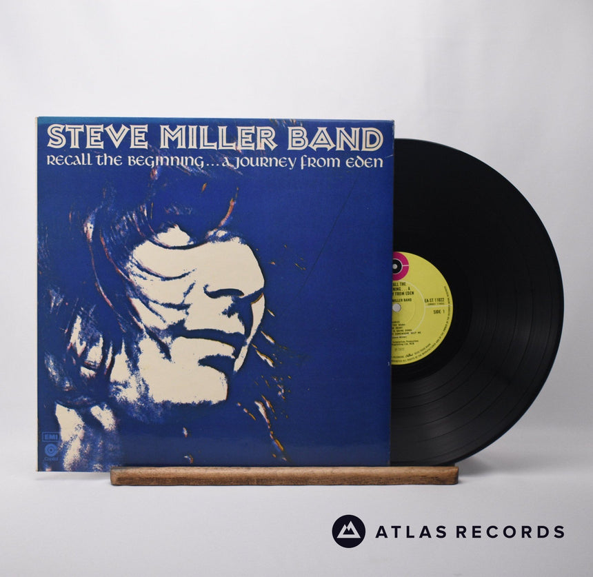 Steve Miller Band Recall The Beginning...A Journey From Eden LP Vinyl Record - Front Cover & Record