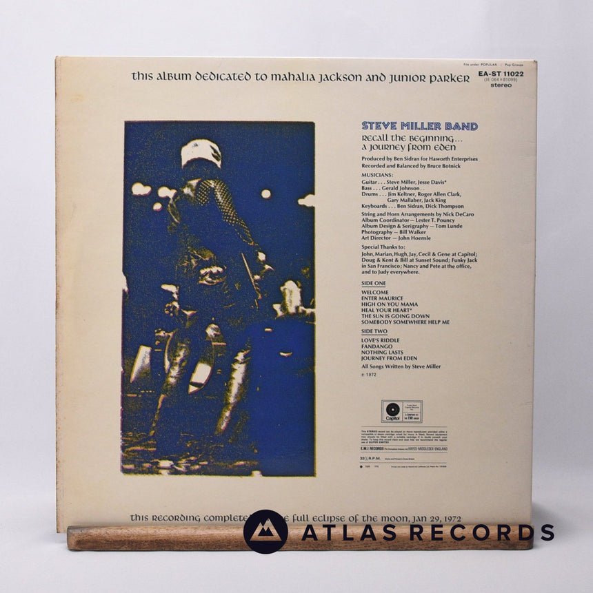 Steve Miller Band - Recall The Beginning...A Journey From Eden - LP Vinyl Record