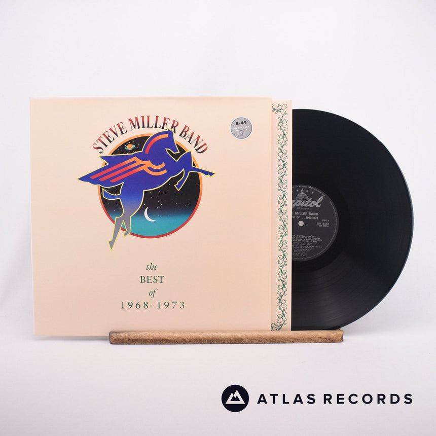 Steve Miller Band The Best Of 1968 - 1973 LP Vinyl Record - Front Cover & Record