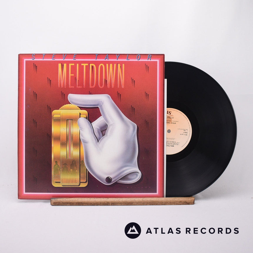 Steve Taylor - Meltdown - Lyric Sheet LP Vinyl Record - EX/EX