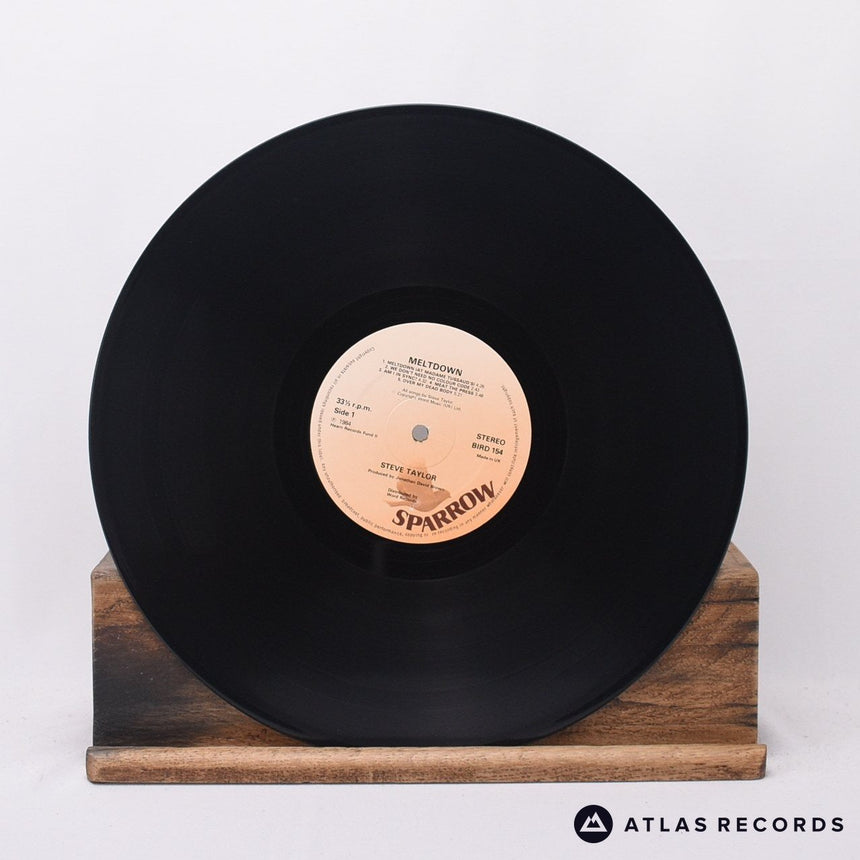 Steve Taylor - Meltdown - Lyric Sheet LP Vinyl Record - EX/EX