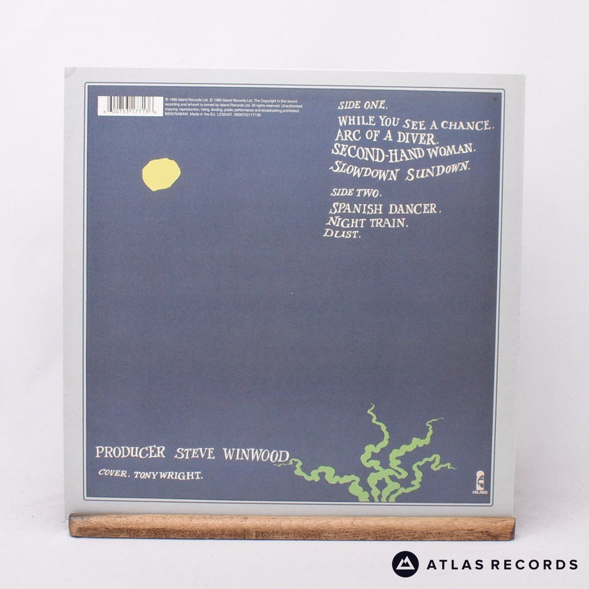 Steve Winwood - Arc Of A Diver - 180G 1A 1B LP Vinyl Record - EX/EX
