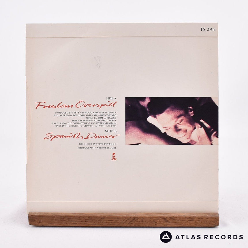 Steve Winwood - Freedom Overspill - 7" Vinyl Record - EX/EX