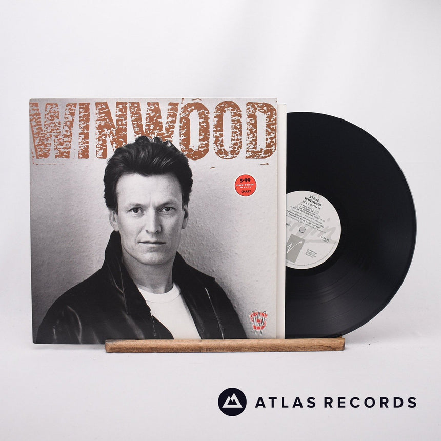 Steve Winwood Roll With It LP Vinyl Record - Front Cover & Record