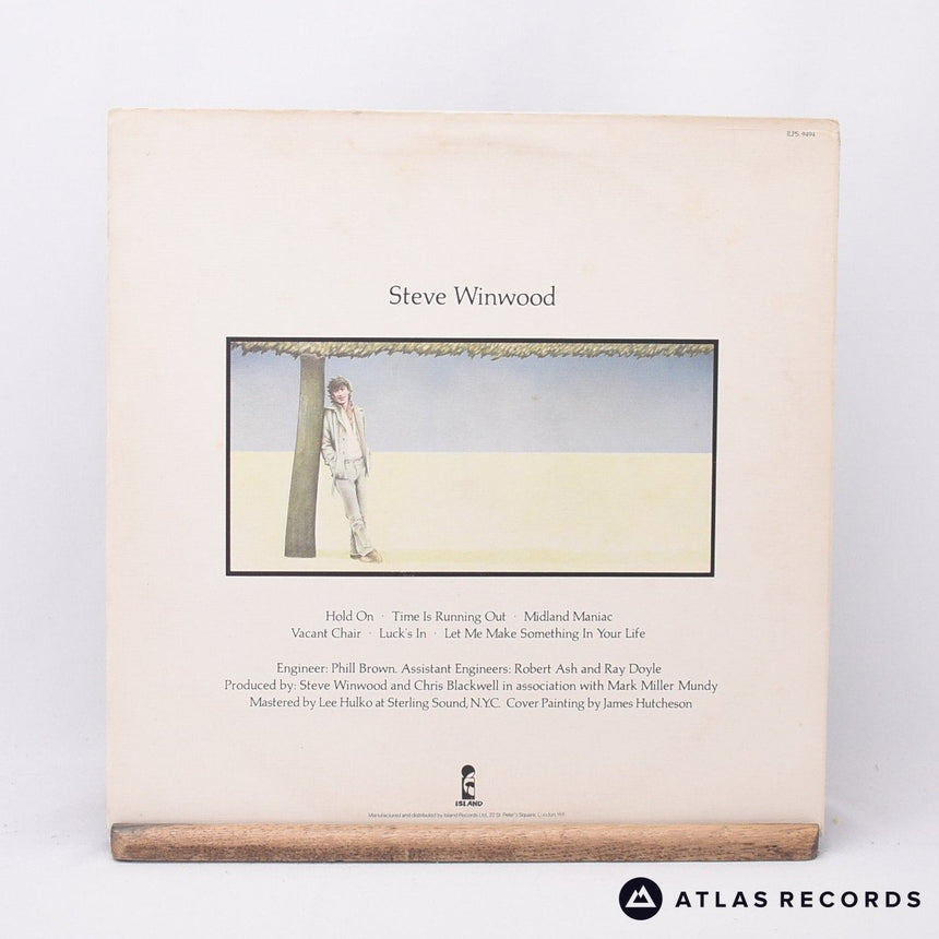 Steve Winwood - Steve Winwood - Textured Sleeve LP Vinyl Record - VG+/VG+