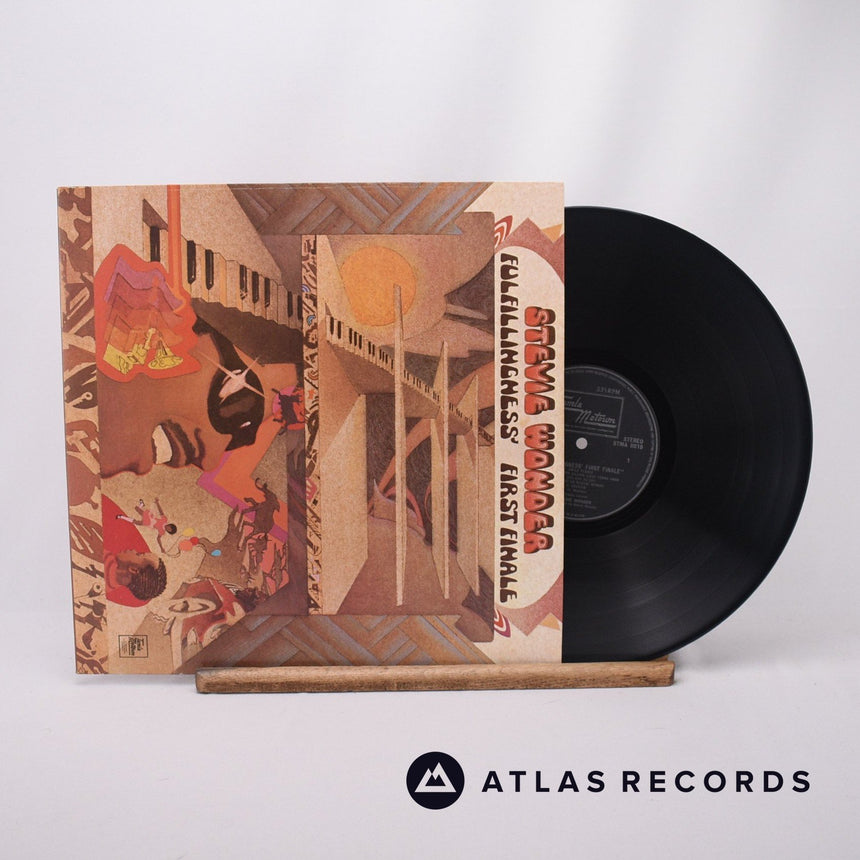 Stevie Wonder Fulfillingness' First Finale LP Vinyl Record - Front Cover & Record