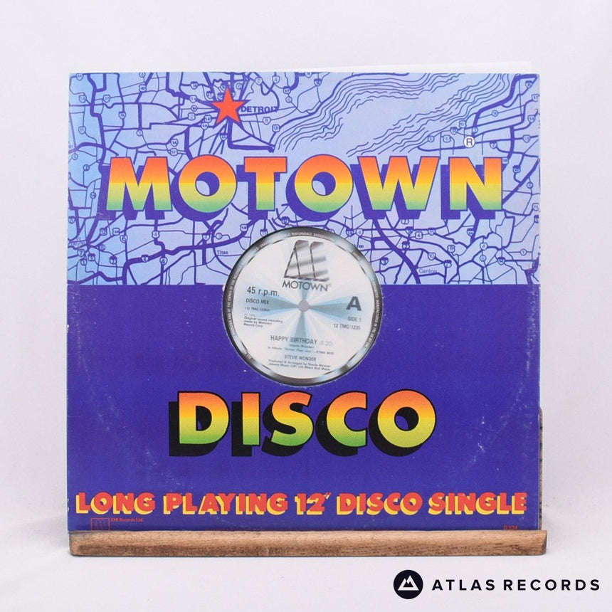 Stevie Wonder Happy Birthday 12" Vinyl Record - In Sleeve