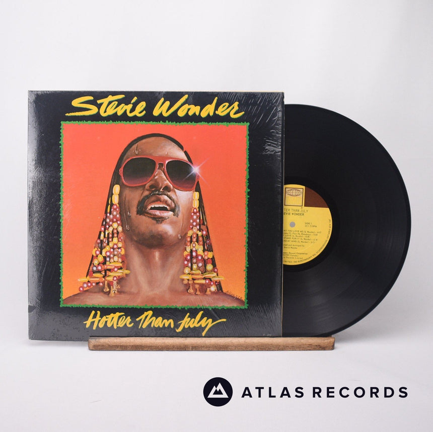 Stevie Wonder - Hotter Than July - S1 X Side 2 LP Vinyl Record - EX/EX
