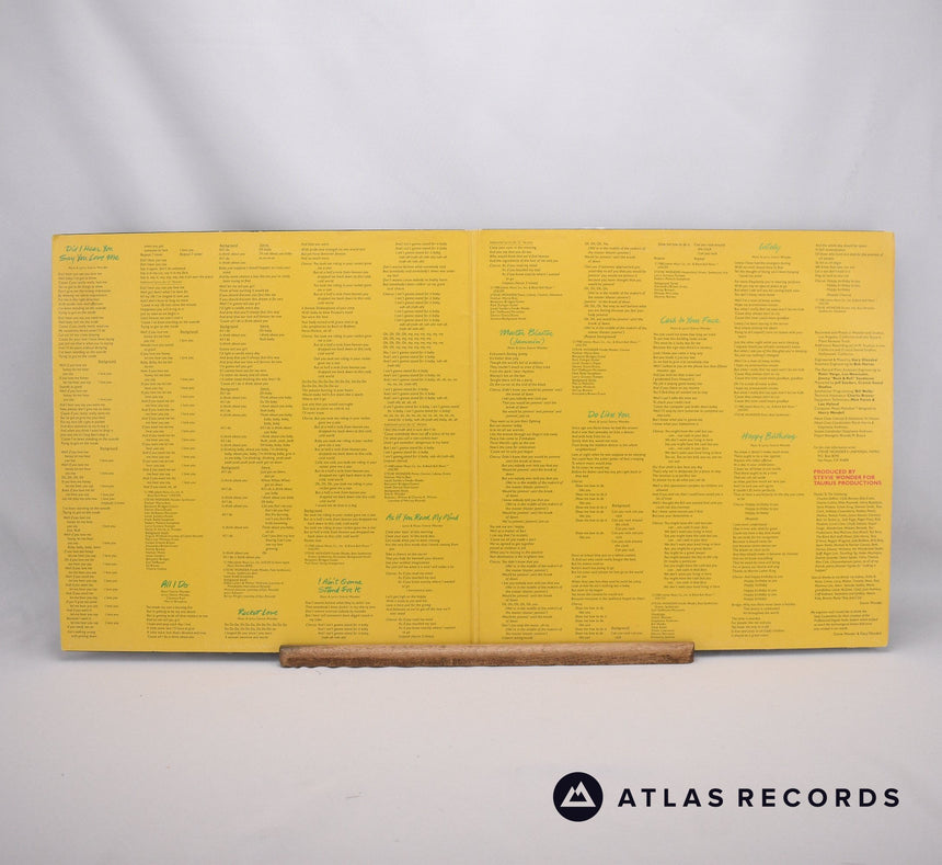 Stevie Wonder - Hotter Than July - Gatefold LP Vinyl Record - VG+/VG+