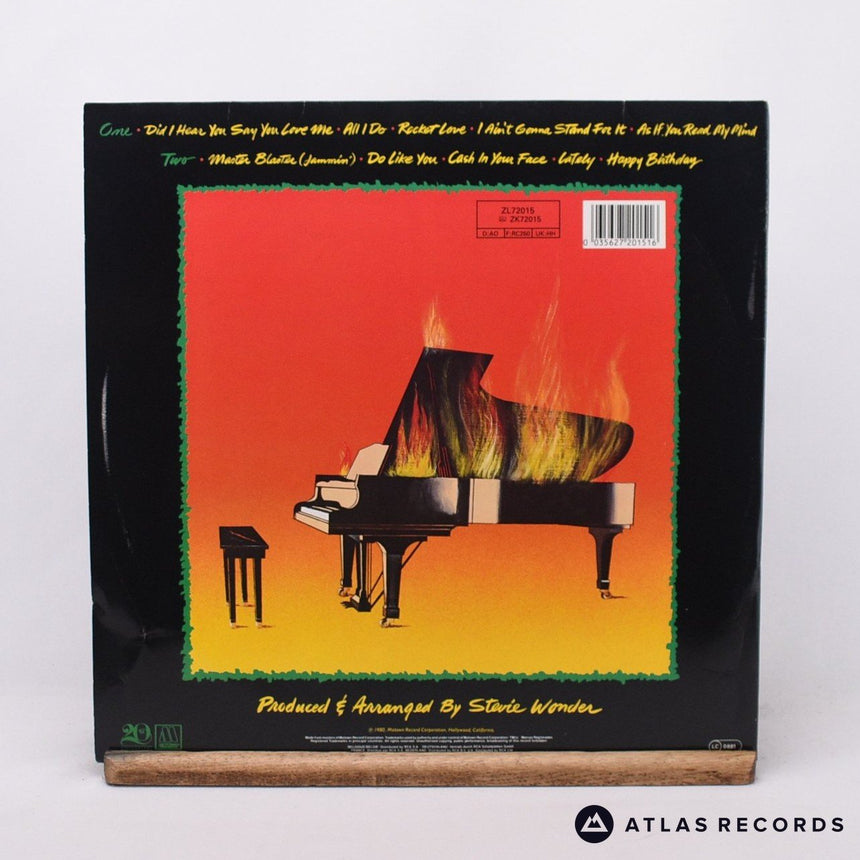 Stevie Wonder - Hotter Than July - Reissue Gatefold LP Vinyl Record - VG+/VG+