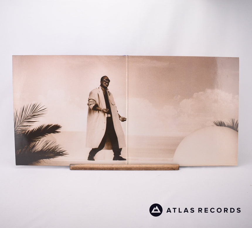 Stevie Wonder - In Square Circle - Embossed Sleeve LP Vinyl Record - EX/EX