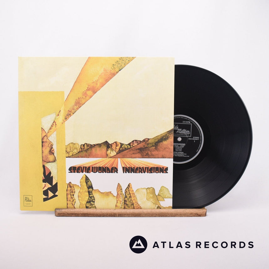 Stevie Wonder Innervisions LP Vinyl Record - Front Cover & Record