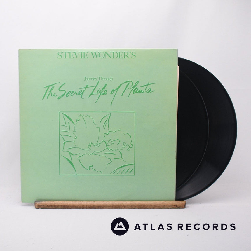 Stevie Wonder Journey Through The Secret Life Of Plants 2 x LP Vinyl Record - Front Cover & Record